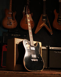 Castedosa Guitars Elgitarr Castedosa Guitars Marianna Semi-Hollow Black Humbuckers tgt11