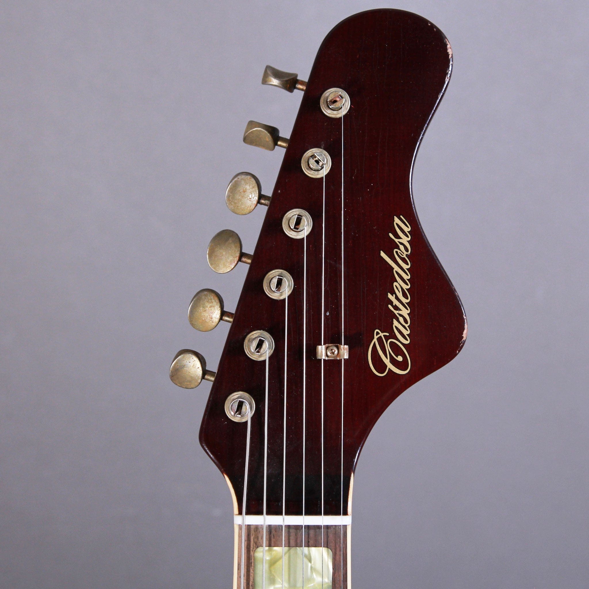 Castedosa Guitars Elgitarr Castedosa Guitars Marianna Semi-Hollow Black Humbuckers tgt11