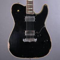 Castedosa Guitars Elgitarr Castedosa Guitars Marianna Semi-Hollow Black Humbuckers tgt11