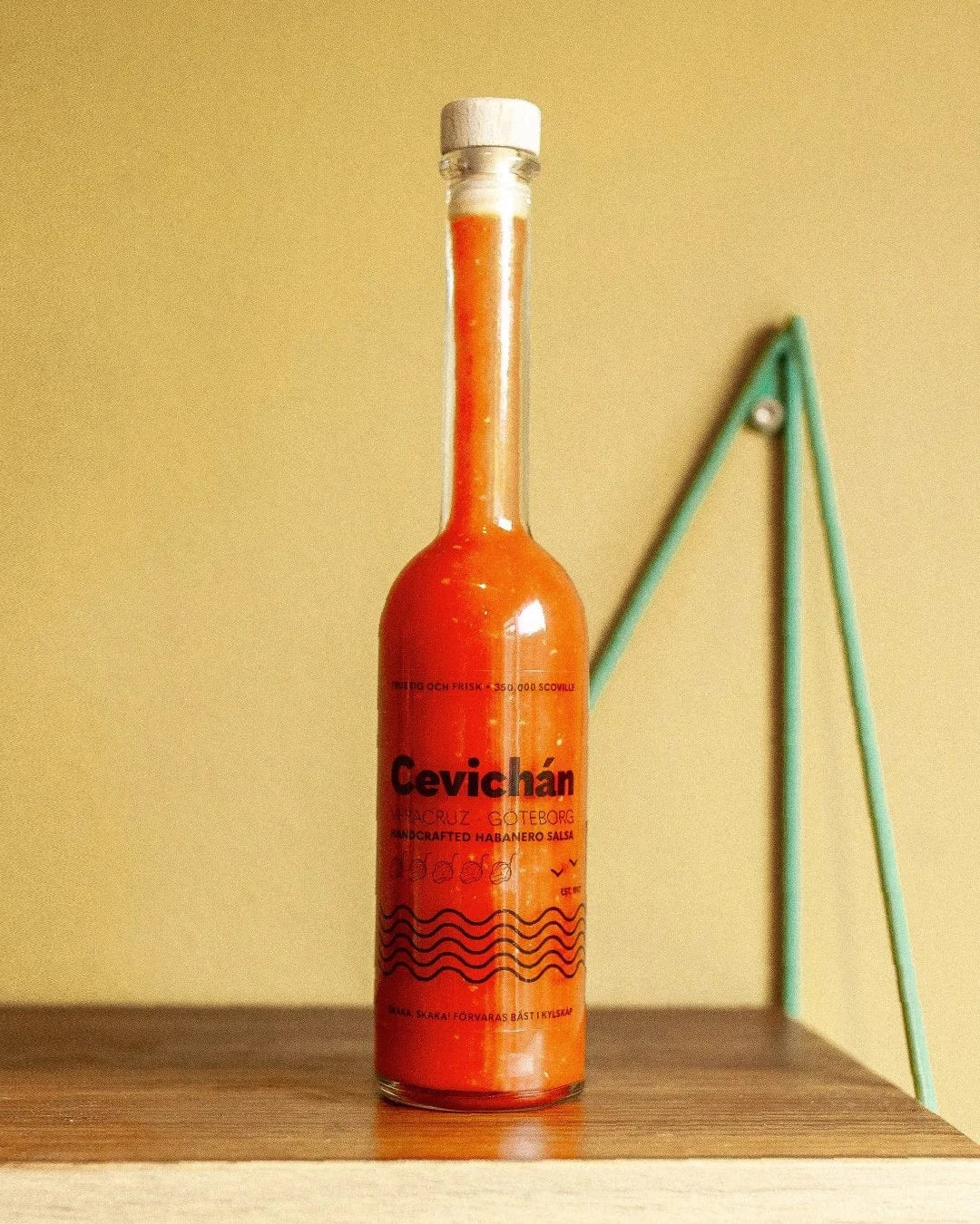 Cevichán Het Sås Cevichán Rojo Färsk Röd Habanerosås tgt11