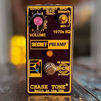 Chase Tone Boost pedal Chase Tone Secret Preamp 1970s Purple Go To 11 tgt11