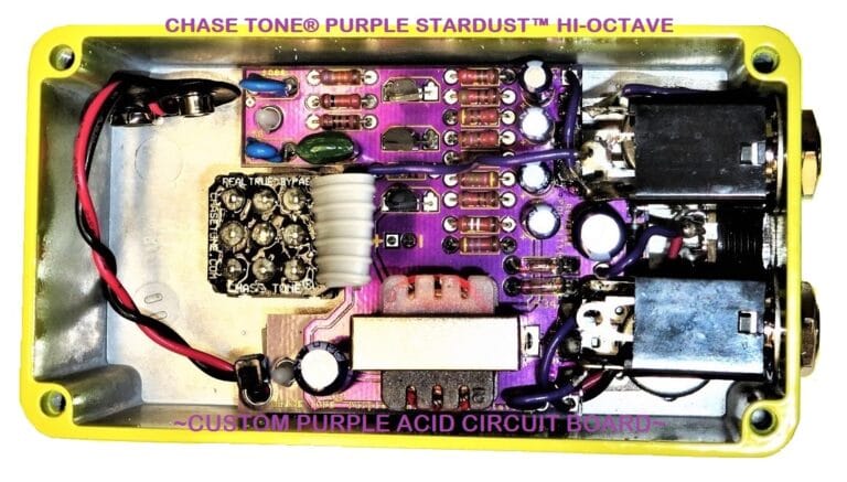 Chase Tone Oktav Chase Tone Purple Stardust Hi-Octave Pedal tgt11