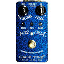 Chase Tone Pedaler Chase Tone Fuzz Fella 2.0 BC108C Translucent Ocean Blue tgt11