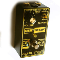 Chase Tone Pedaler Chase Tone Secret Preamp Custom Black Gold tgt11