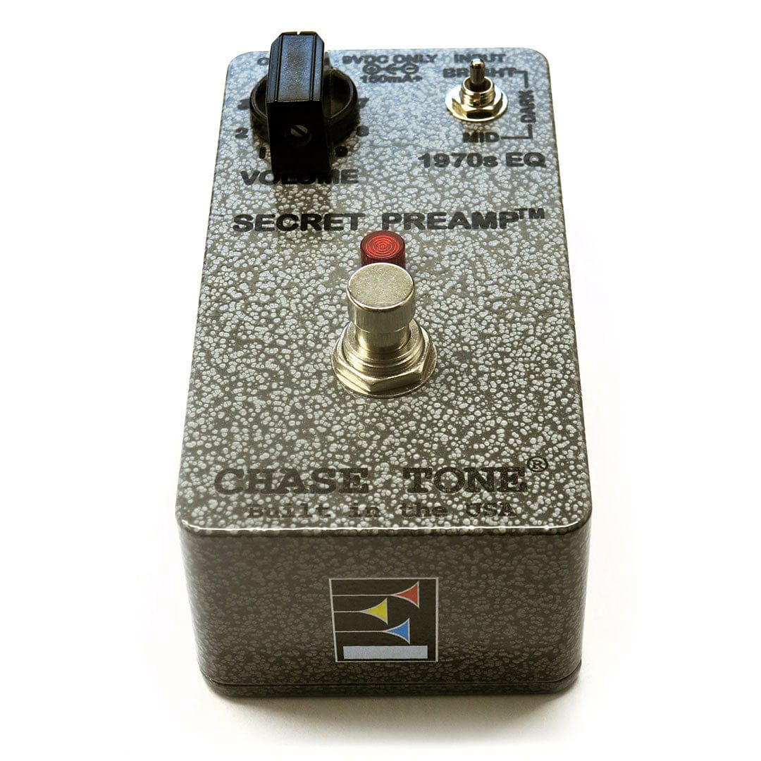 secret preamp pedal Chase Tone Secret Preamp Custom Gray Hammer