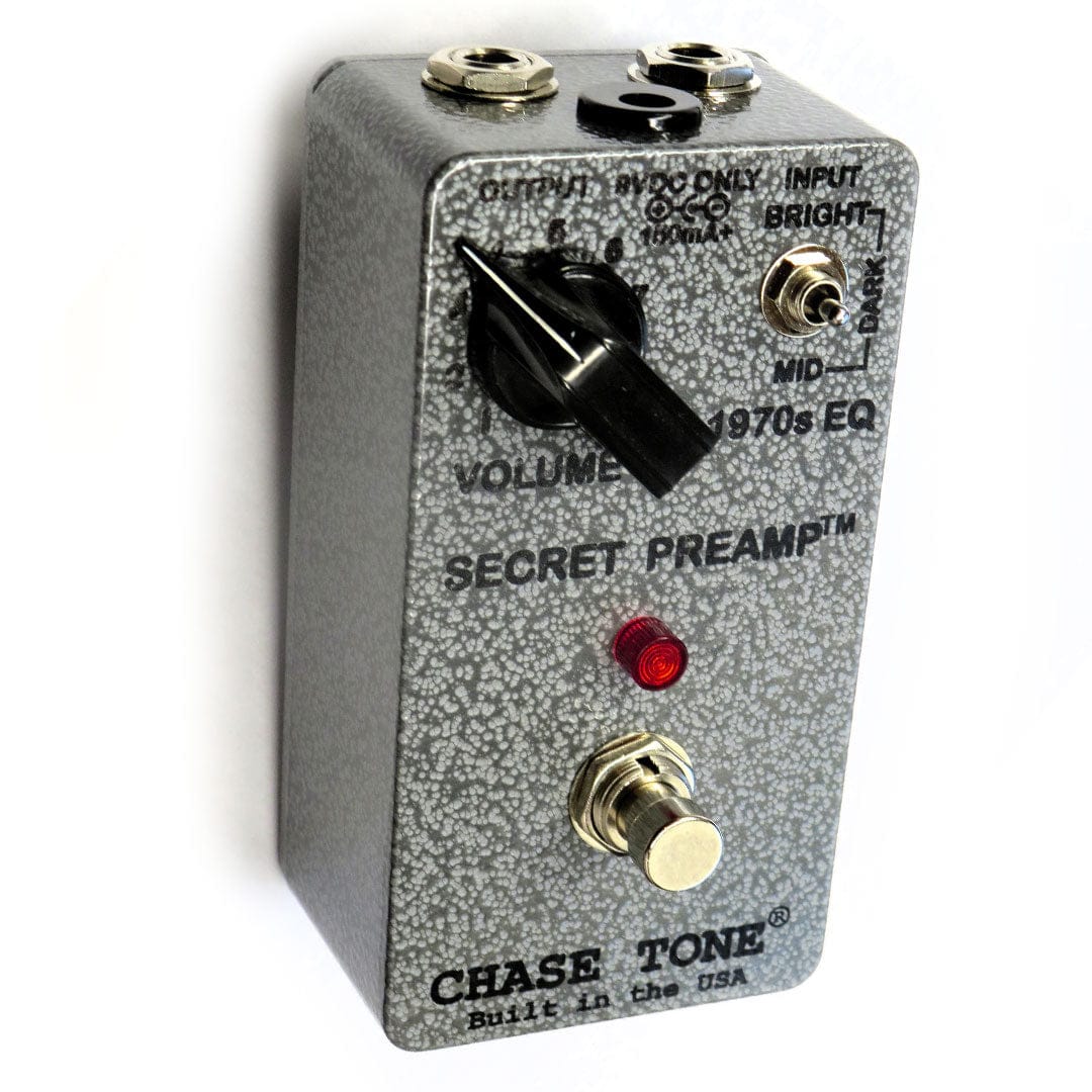 Chase Tone Pedaler Chase Tone Secret Preamp Custom Grey Hammer tgt11