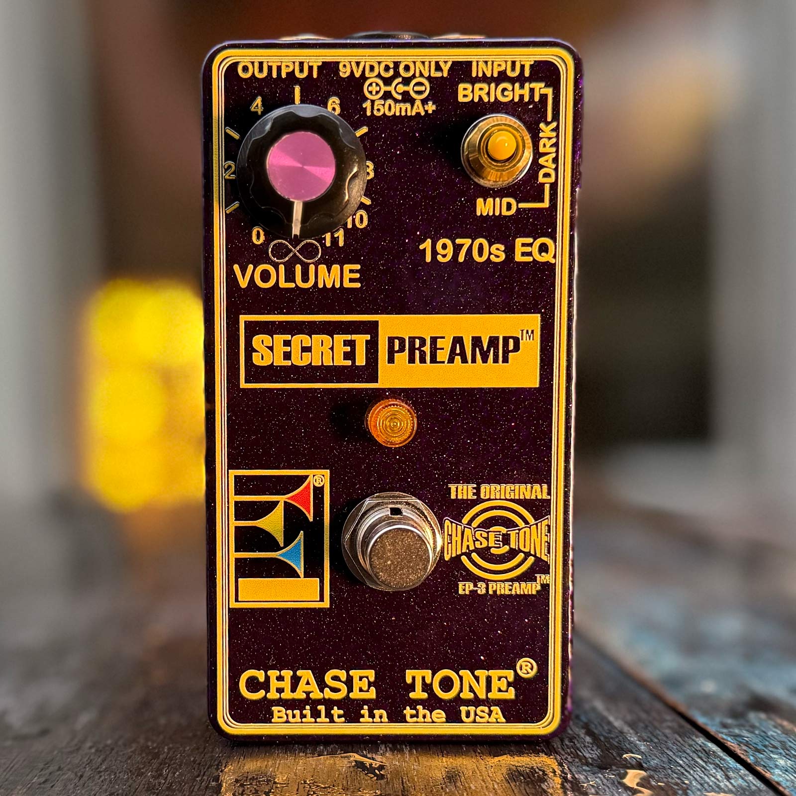 Chase Tone Secret Preamp 1970s Purple Go To 11
