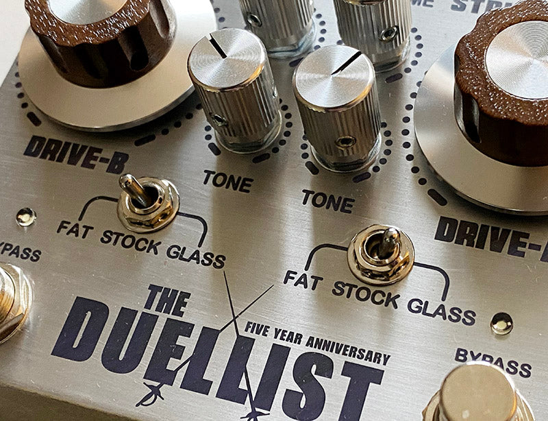 King Tone The Duellist Dual Overdrive Silver