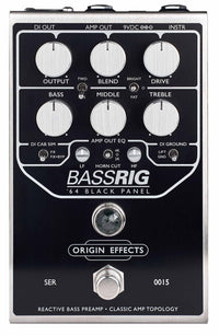 Origin Effects BassRIG *64 Black Panel