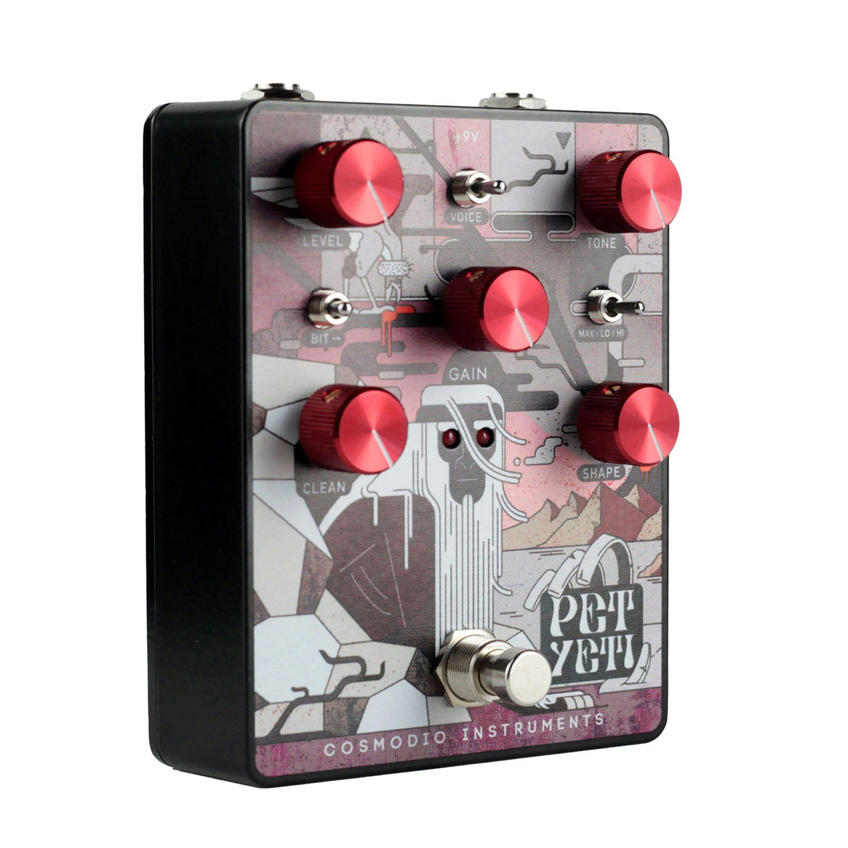 Cosmodio Fuzz pedal Cosmodio Instruments Dark Pet Yeti tgt11
