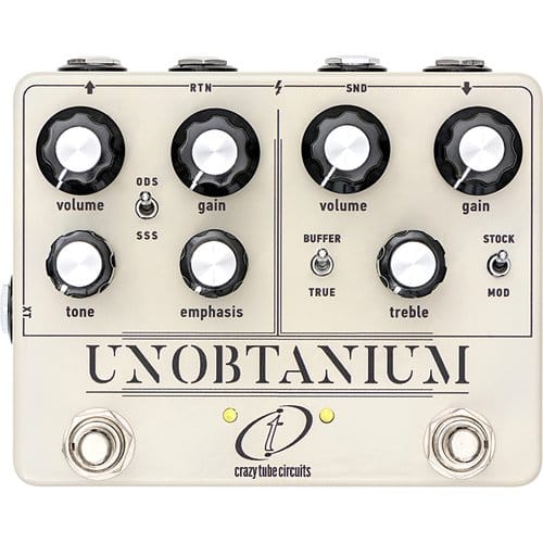 Crazy Tube Circuits Pedaler Crazy Tube Circuits UNOBTANIUM tgt11