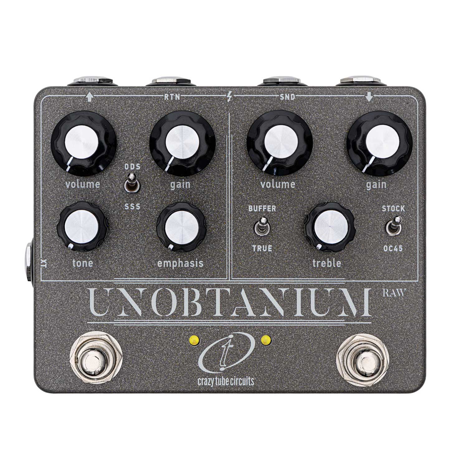 Crazy Tube Circuits Pedaler Crazy Tube Circuits Unobtanium Raw tgt11