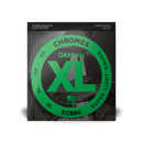 D'addario Strängar DADDARIO ECB80 Chromes Flat Wounds 40-95 tgt11
