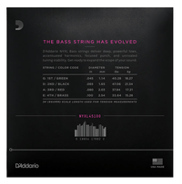 D'addario Strängar DADDARIO NYXL45100 Elbas NYXL Nickel Wound 045-100 Light tgt11