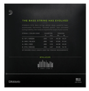 D'addario Strängar DADDARIO NYXL45105 Elbas NYXL Nickel Wound 045-105 Custom Light tgt11