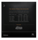 D'addario Strängar DADDARIO NYXL50105 Elbas NYXL Nickel Wound 050-105 Medium tgt11