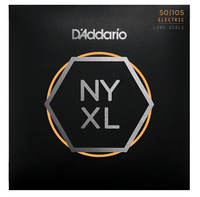 D'addario Strängar DADDARIO NYXL50105 Elbas NYXL Nickel Wound 050-105 Medium tgt11