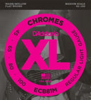D'addario Stränginstrument DADDARIO ECB81M Chromes Flatwounds 45-100 Medium Scale tgt11