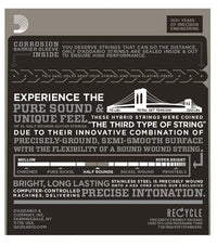 D'addario Stränginstrument DADDARIO EHR370 Elgitarr Half Rounds 011-049 tgt11