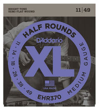 D'addario Stränginstrument DADDARIO EHR370 Elgitarr Half Rounds 011-049 tgt11