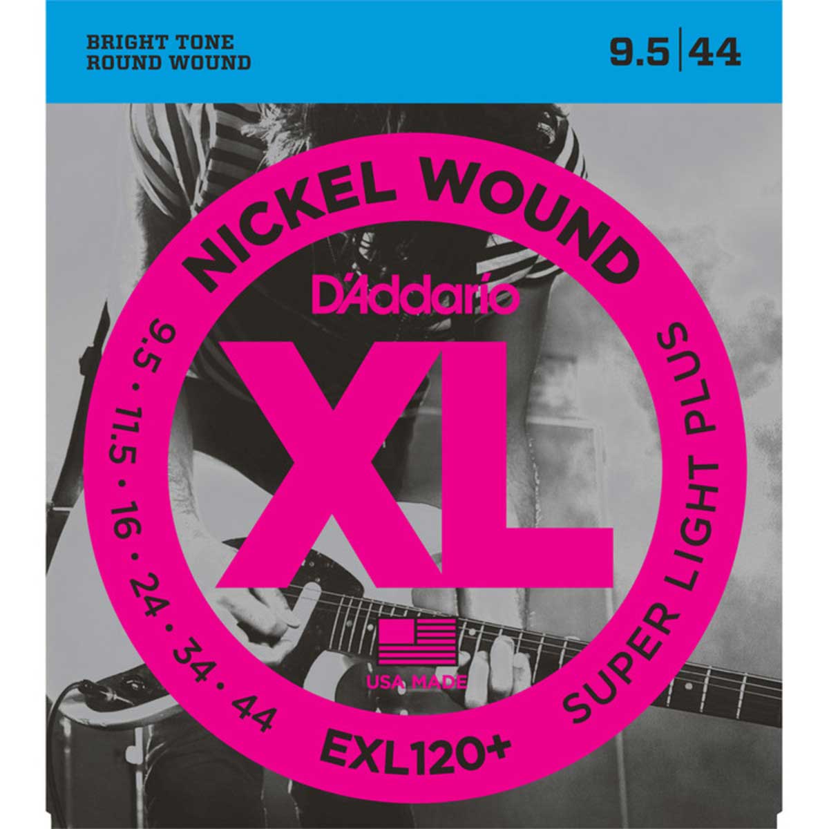 D'addario Stränginstrument DADDARIO EXL120+ Elgitarr Nickel Wound 9.5-44 tgt11