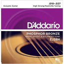 D'addario Stränginstrument DADDARIO Nashville tuning EJ38H Phosphor Bronze 010-027 tgt11