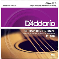 D'addario Stränginstrument DADDARIO Nashville tuning EJ38H Phosphor Bronze 010-027 tgt11