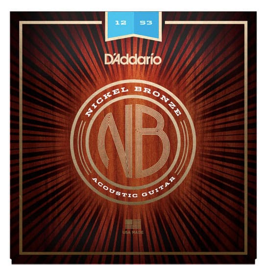 D'addario Stränginstrument DADDARIO NB1253 Western Nickel Bronze 012-053 tgt11