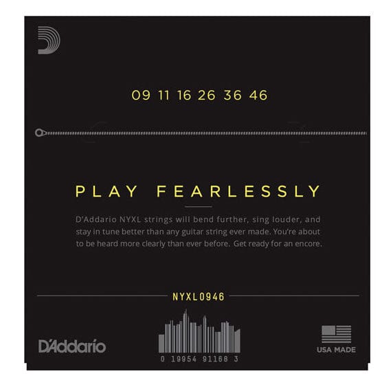 D'addario Stränginstrument DADDARIO NYXL0946 Elgitarr NYXL 009-046 tgt11