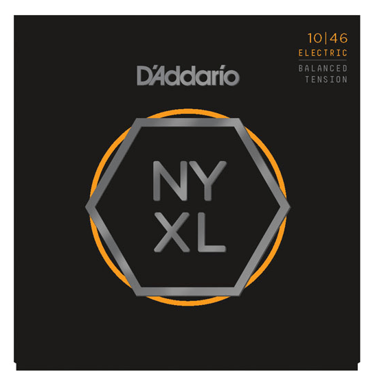 D'addario Stränginstrument DADDARIO NYXL1046BT Elgitarr NYXL 010-046 (Balanced Tension) tgt11