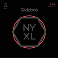 D'addario Stränginstrument DADDARIO NYXL1052-3P Elgitarr NYXL 010-052 3-PACK tgt11