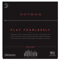 D'addario Stränginstrument DADDARIO NYXL1052 Elgitarr NYXL 010-052 tgt11