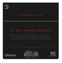 D'addario Stränginstrument DADDARIO NYXL1254 Elgitarr NYXL 012-054 tgt11