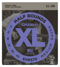 DADDARIO EHR370 Elgitarr Half Rounds 011-049
