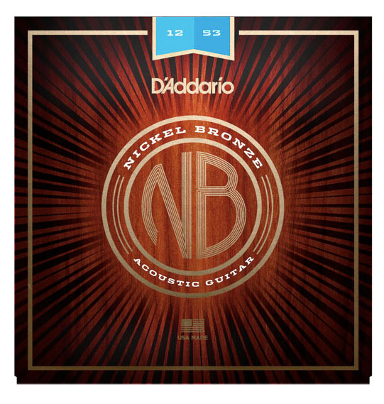 DADDARIO NB1253 Western Nickel Bronze 012-053