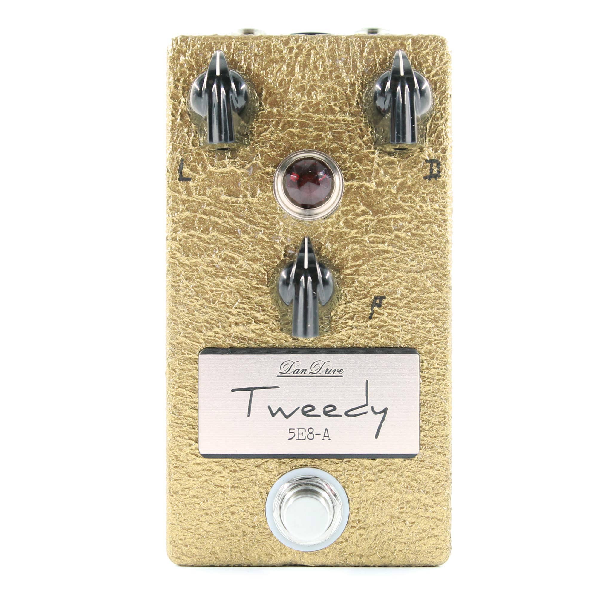 Dan Drive pedal DanDrive Tweedy Overdrive Deluxe Gold tgt11