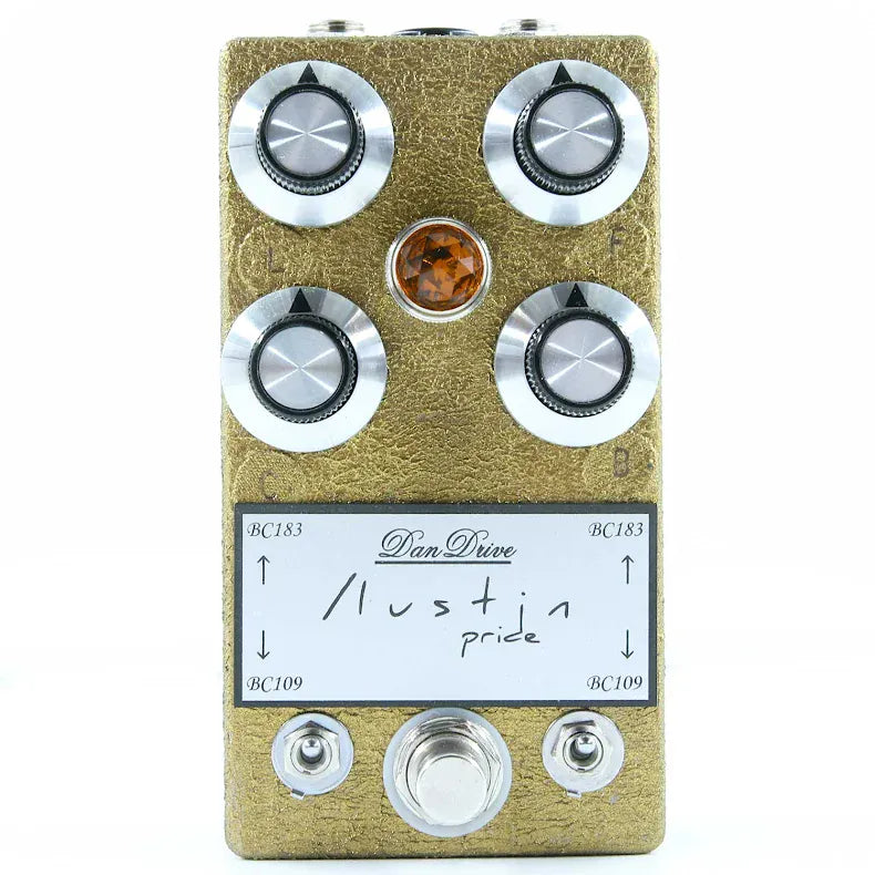 Dan Drive pedal Pedaler DanDrive Austin Pride MKII Fuzz Gold tgt11
