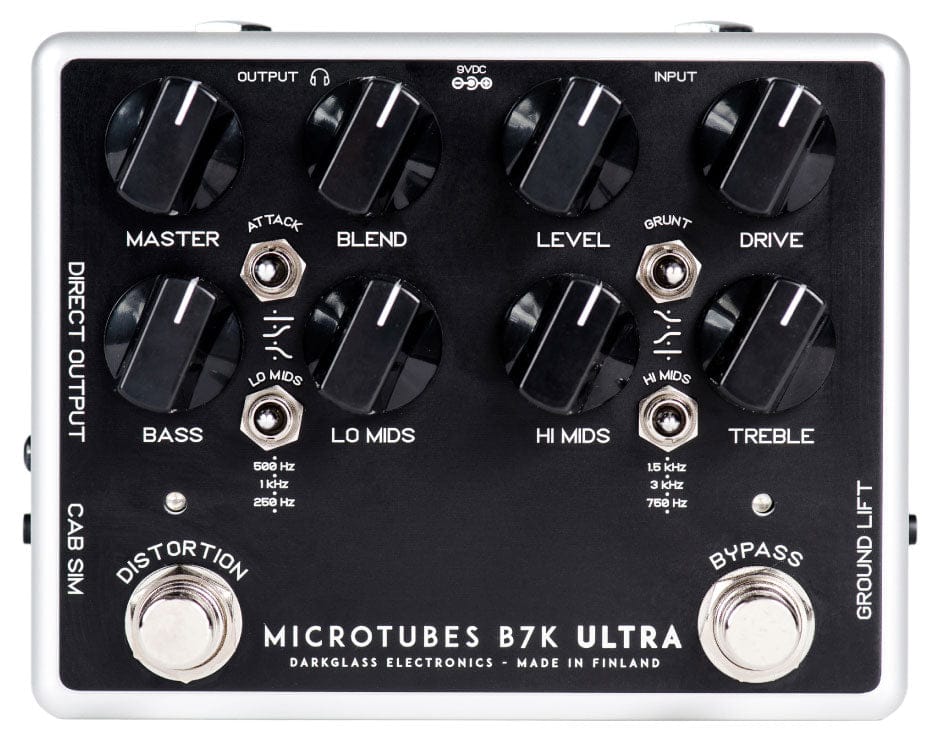 Darkglass Electronics Pedaler Darkglass Microtubes B7K Ultra V2 Aux tgt11