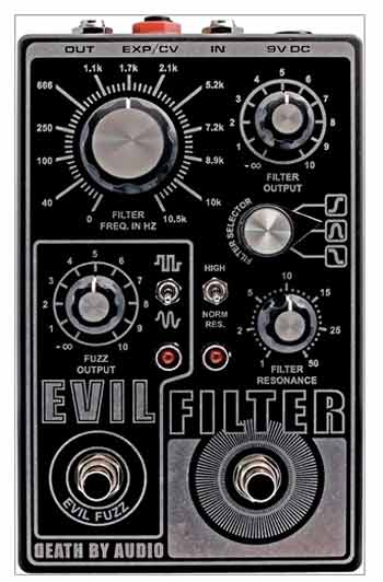 Death By Audio Pedaler Death By Audio Evil Filter tgt11