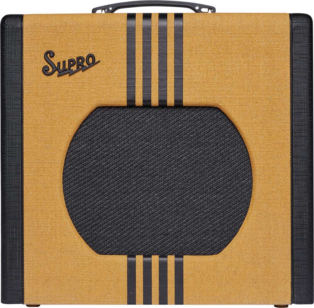 Supro Delta King 12 - 15W Tweed &amp; Black