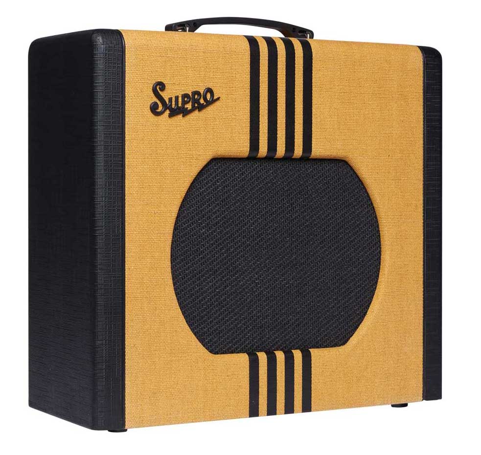 Supro Delta King 12 - 15W Tweed &amp; Black