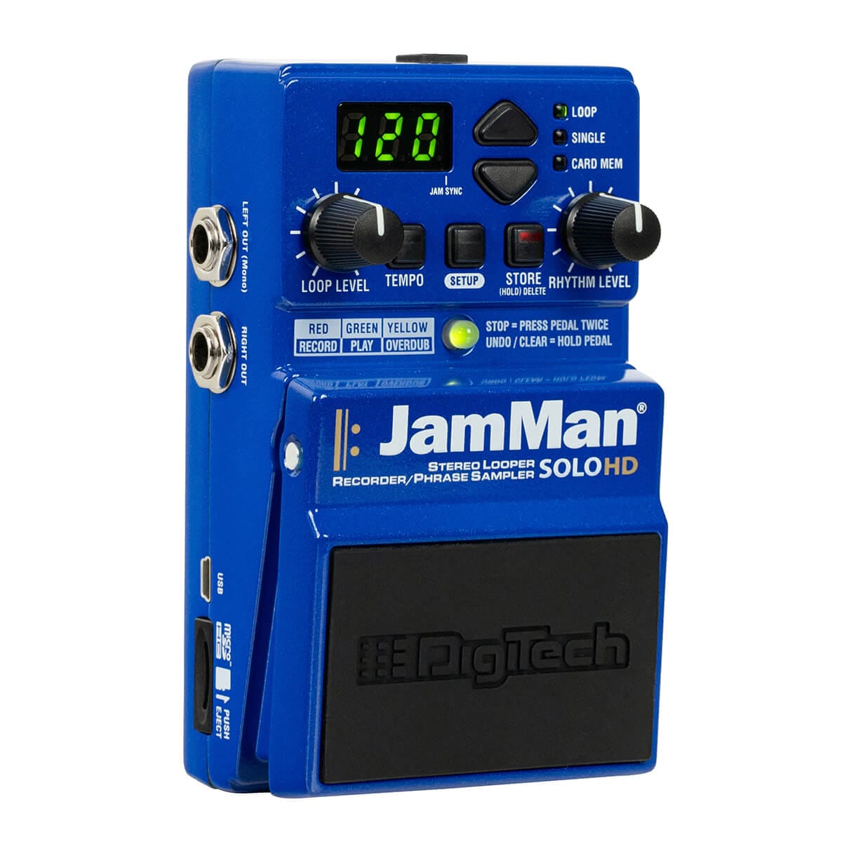 Digitech Pedaler Digitech Jam Man Solo HD stereo looper tgt11
