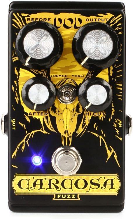 DOD Fuzz pedal DOD Carcosa Fuzz tgt11