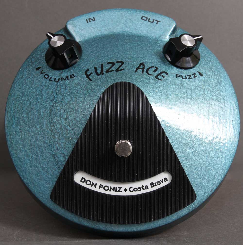 Don Poniz Pedaler Don Poniz Fuzz Face Replica NOS Silicon Green tgt11