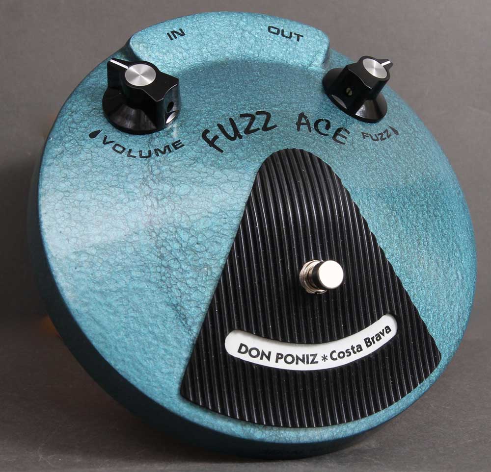 Don Poniz Pedaler Don Poniz Fuzz Face Replica NOS Silicon Green tgt11