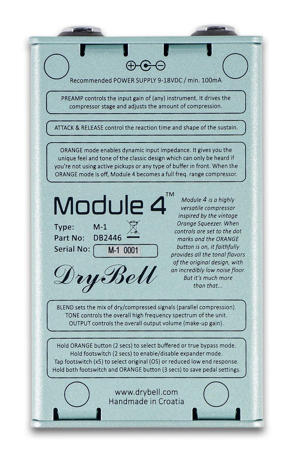 Drybell Pedaler Drybell Module 4 tgt11