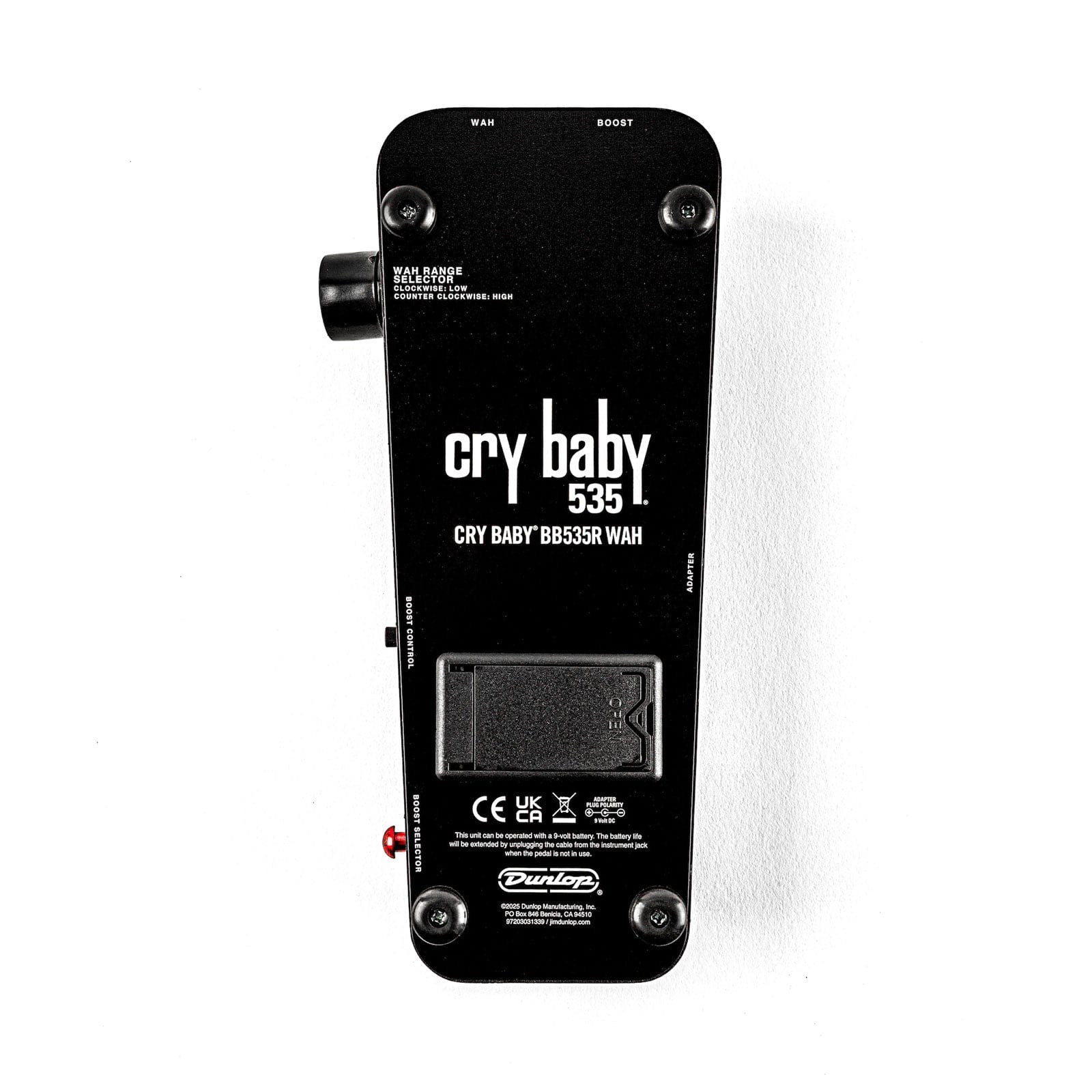 Dunlop Dunlop Cry Baby BB535 Wah Reissue tgt11