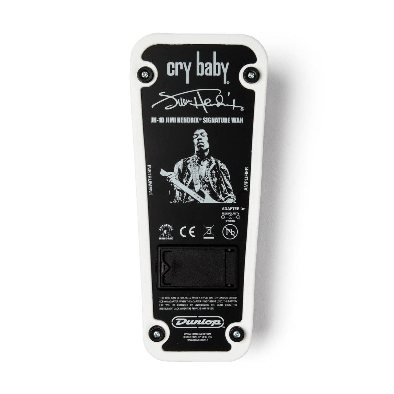 Dunlop Pedaler Dunlop Jimi Hendrix Cry Baby Wah JH1D tgt11