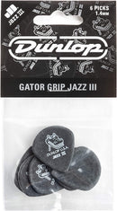Dunlop Stränginstrument Dunlop Gator Grip Jazz III Players Pack 6-pack tgt11