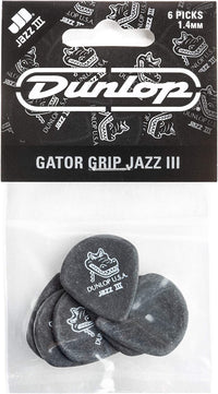 Dunlop Stränginstrument Dunlop Gator Grip Jazz III Players Pack 6-pack tgt11